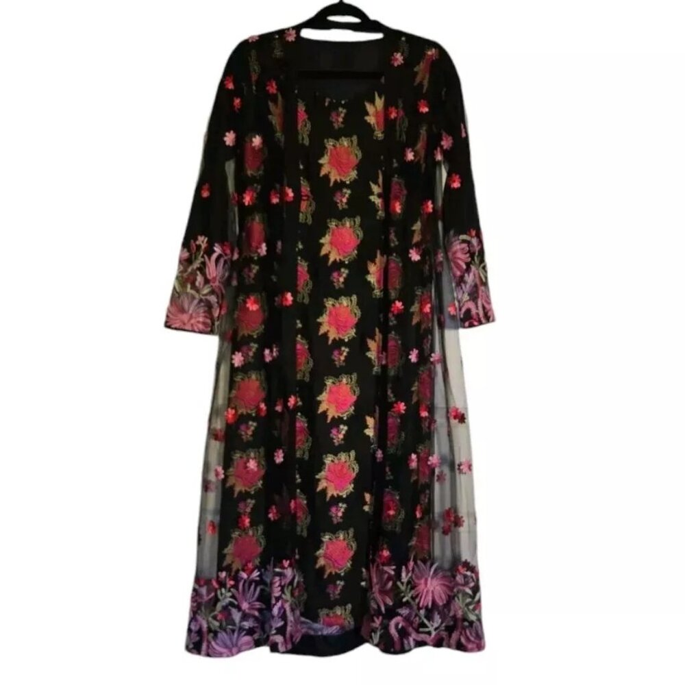 Embroidered Salwar Kameez Dupatta Long Scarf Cotton Chiffon Net Party Wear Dress